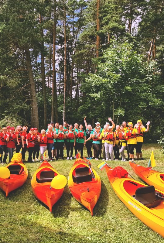 Baidarės Mažeikiuose